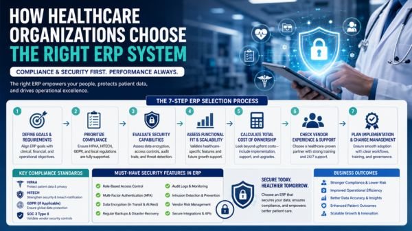 How Healthcare Organizations Choose the Right ERP System